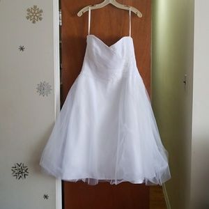 Galina Tea Length Wedding Dress